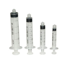 Injekčná striekačka KDM 2 ml, 3-dielna, Luer-Lock, (bal.100ks)