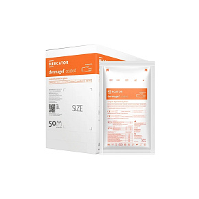 MERCATOR Dermagel coated latexové operačné rukavice bez púdru veľ.8 (50 párov) MERCATOR Dermagel coated latexové operačné rukavice bez púdru veľ.8 (50 párov)