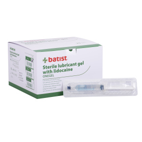 ONEGEL lubrikačný gél s lidokaínom sterilný (6ml)