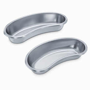 Emitná miska nerezová, hlboká 25 x 4,3 cm