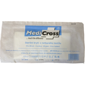 Sterilná kompresia NT 10x20cm (5 ks) (100 ks/balenie) (200 ks/balenie)