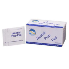 ALCOHOL PREP PAD - sterilný tampón s alkoholom 65x30mm 100 ks (50 x 2 ks)