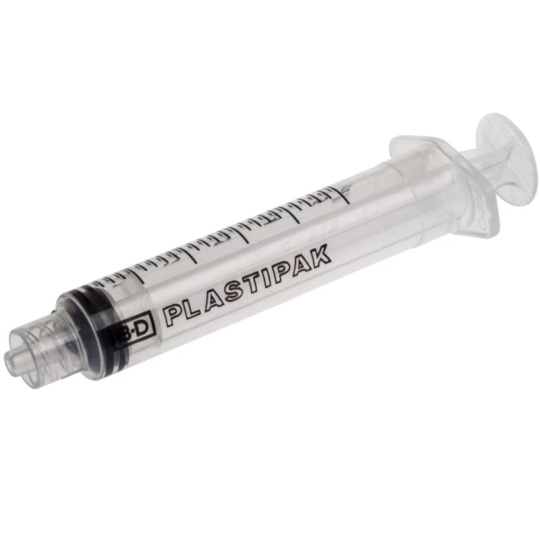 BD Plastipak 5ml injekčná striekačka LUER-LOCK (125ks)