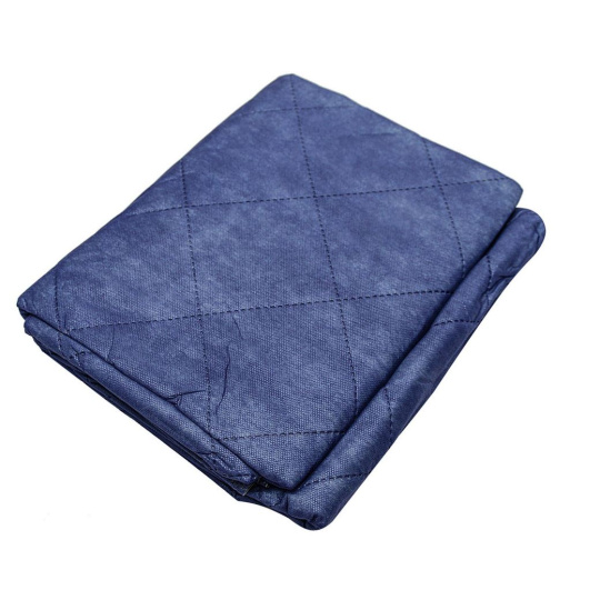 Jednorazová deka 500g, 190x110cm, modrá, polyesterová výplň