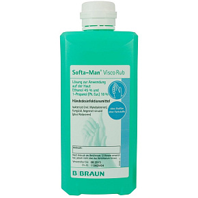 B. Braun dezinfekcia Softa-Man ViscoRub 500ml B. Braun dezinfekcia Softa-Man ViscoRub 500ml