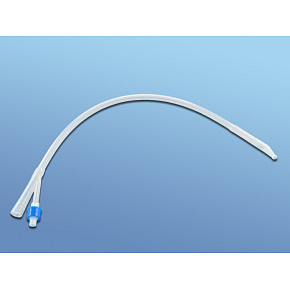 Foley močový katéter Tiemann celosilikónový, CH18, balónik 5-10ml, 41cm (10ks)