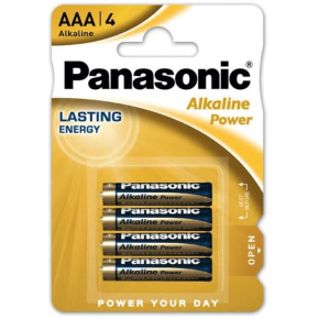 PANASONIC BRONZE Batéria ceruzková alkalická LR03 (AAA) / Blister 4ks
