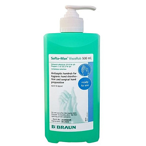 B. Braun dezinfekcia Softa-Man ViscoRub 500ml s pumpičkou